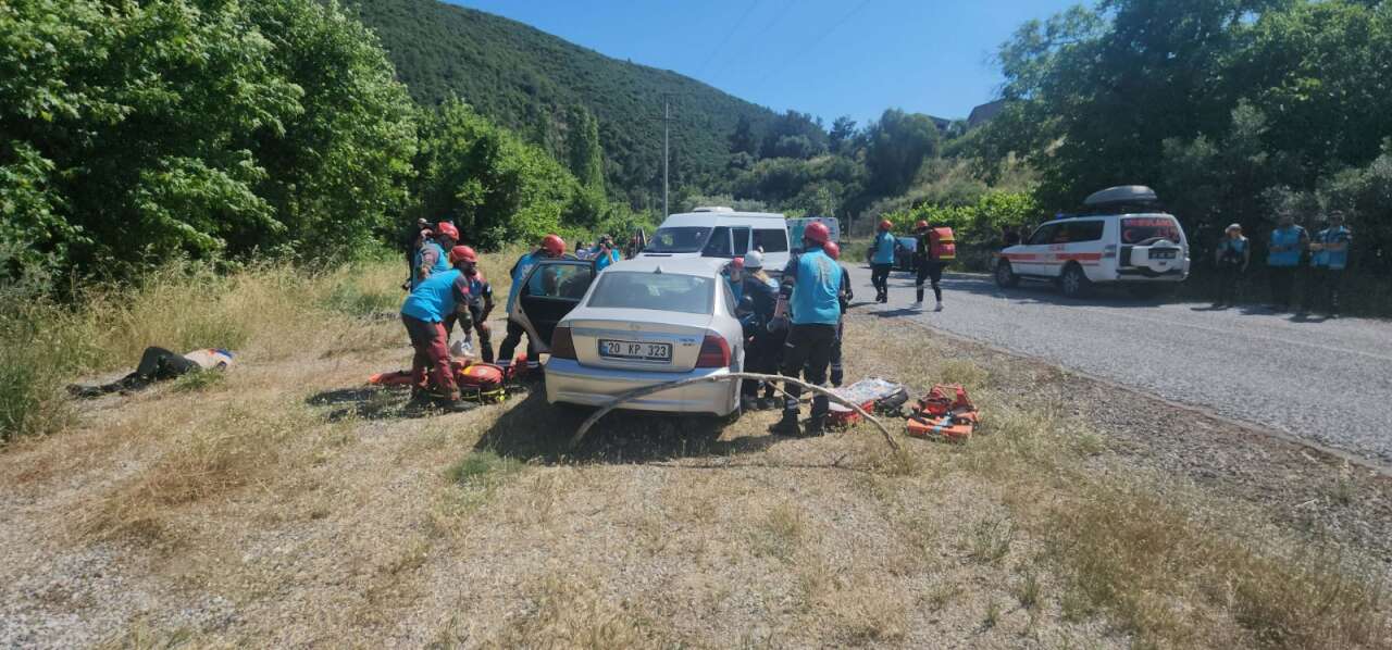 Muğla'da UMKE Ekiplerinden Nefes Kesen Tatbikat Gerçeği Aratmadı 4